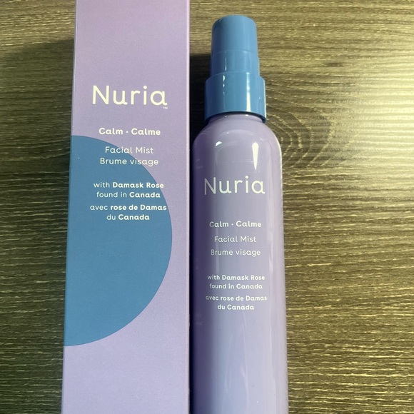 Nuria Beauty Calm Daily Facial Mist W/Damask Rose &Moisturizer W/Cottongrass NIB - Picture 3 of 12